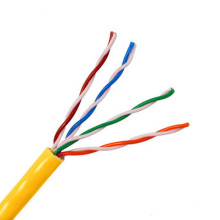 Câble personnalisé UTP 24awg intérieur Cat5e de Chine